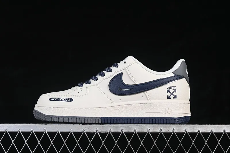 All Categories Nk Air Force 1 Air Force Series Nk Air Force 1 Low Air Force Low Nike Air Force 1'07 Low Joint Double Beige Gray Blue Air Force 1 Low-top Casual Sneakers QW5836-026
